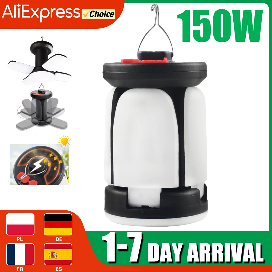 Solar Emergency Charger - Außenbeleuchtung LED Blatt Camping Lampe Aufgehängt