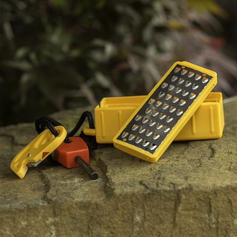 Magnesium Fire Starter - Leichter Tinder Maker mit Feuerstarter: Tragbares