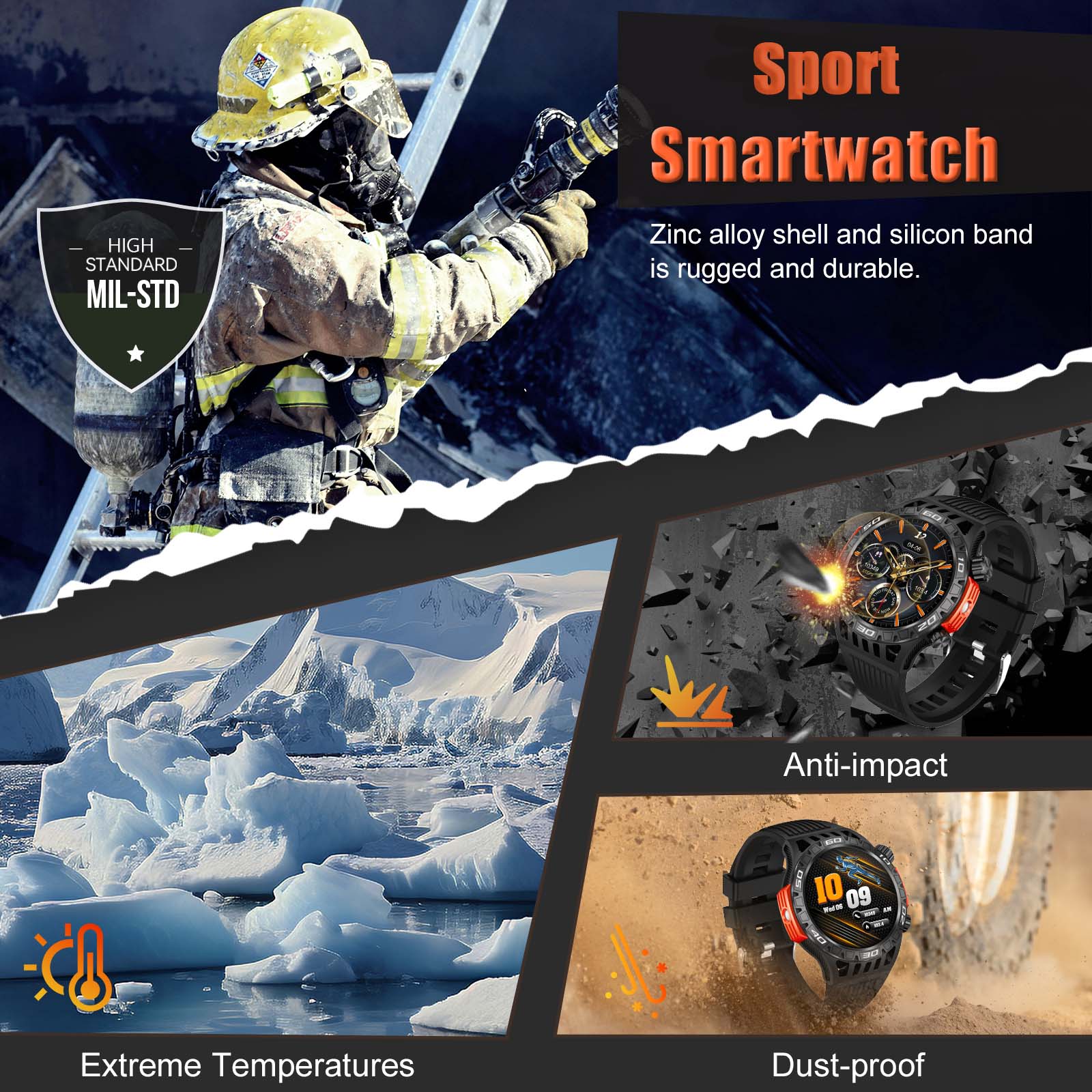 EIGIIS Smartwatch für Herren m – Compass Lensatic Bewertung und Preis